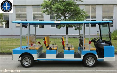  鸿畅达11座电动观光车2020新款